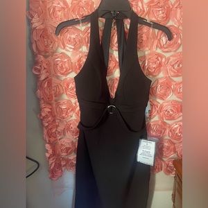 Macys Size 9 black formal dress